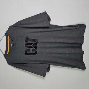 Cat gray and black XXL short sleeve shirt